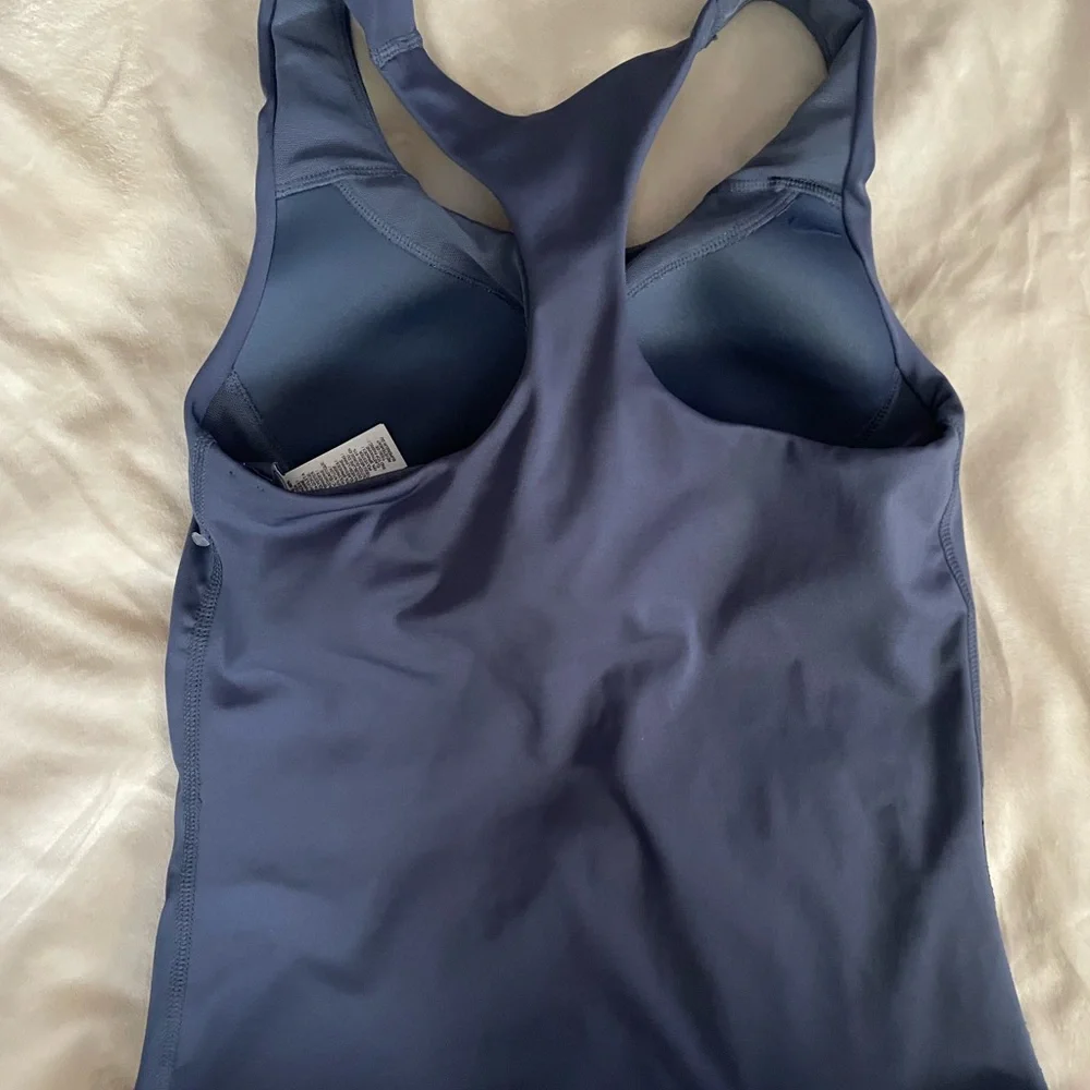 NWOT Nike Blue Athletic Tank - Picture 3 of 5